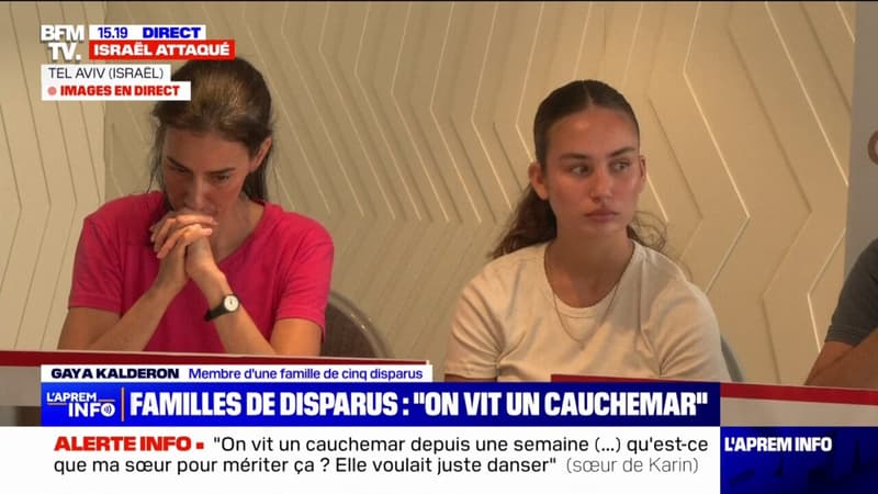 “J’ai envie de prendre dans mes bras les membres de ma famille”: le témoignage de Gaya Kalderon, dont cinq membres de sa famille ont disparu en Israël