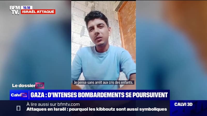 “J’ai été réveillé par de gros bombardements dans la maison d’à côté”: Les témoignages de civils de la bande de Gaza confrontés aux bombardements israéliens