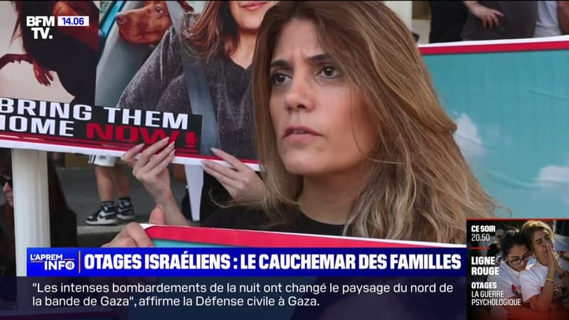 “Je veux que ma fille rentre à la maison”: le cauchemar des familles des otages israéliens continue