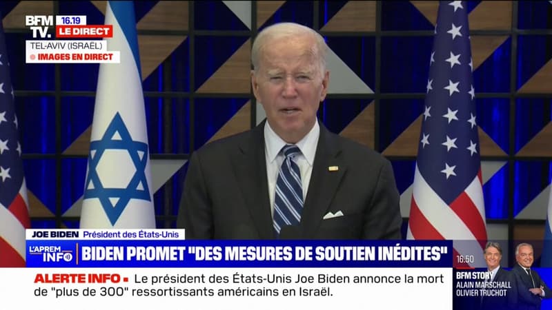 Joe Biden: “Les terroristes ne gagneront pas, la liberté s’imposera”