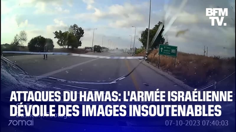 L’armée israélienne dévoile des images insoutenables des attaques du Hamas: le récit de notre reporter