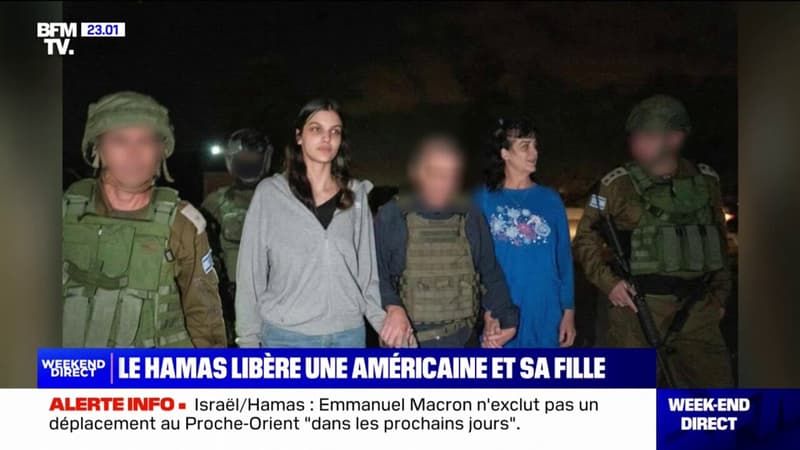 L’armée israélienne dévoile une première image des otages américaines libérées ce vendredi soir par le Hamas