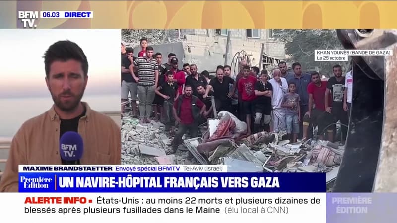 Le “Tonnerre”, un navire-hôpital français, envoyé vers Gaza pour soutenir les hôpitaux débordés