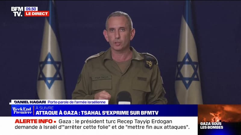 “Les forces humanitaires rentreront aujourd’hui par le sud de Gaza”, indique le porte-parole de l’armée israélienne