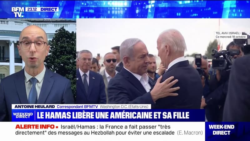 Libération de deux otages américaines: Joe Biden déclare être “au comble de la joie qu’elles soient bientôt réunies avec leurs familles”