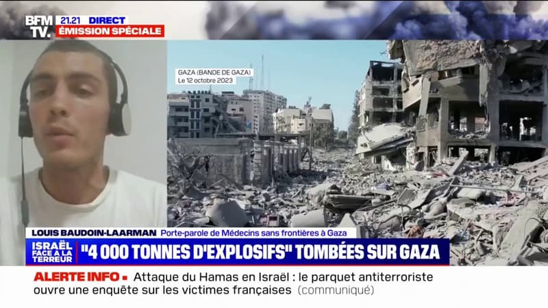 Louis Baudoin-Laarman (porte-parole de Médecins sans frontières à Gaza): “La situation est vraiment dramatique (…) tous les lits d’hôpitaux sont plein”
