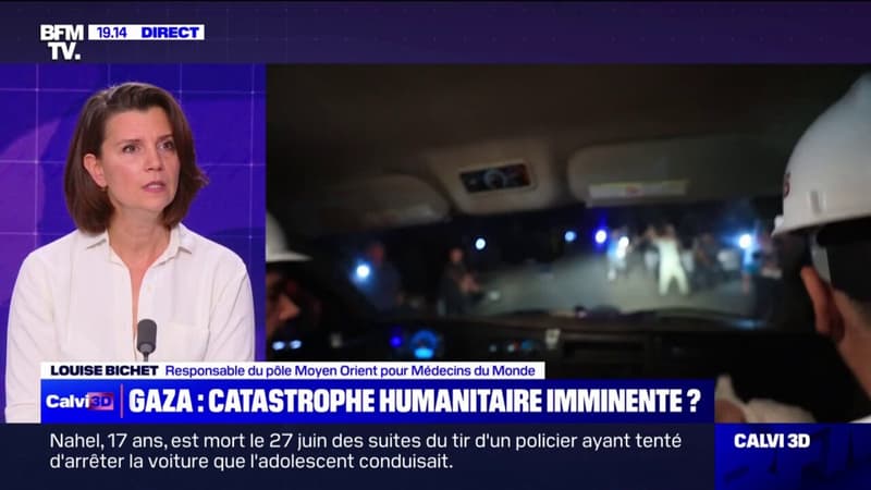 Louise Bichet (responsable du pôle Moyen-Orient pour Médecins du Monde): “On demande de manière très ferme un cessez-le-feu” pour Gaza