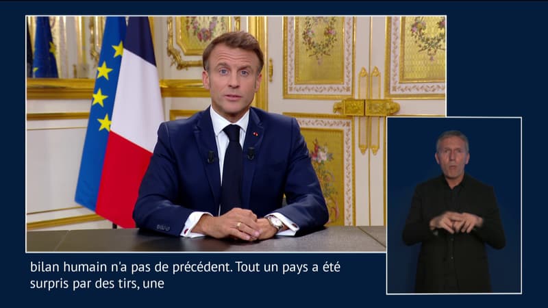Attaques en Israël: Emmanuel Macron annonce un nouveau bilan de 13 Français morts