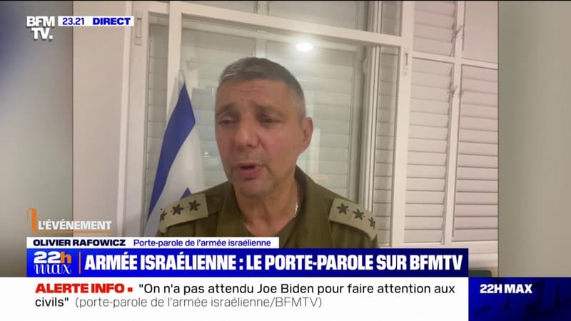 Olivier Rafowicz (porte-parole de l’armée israélienne): “Israël se prépare à une opération pour éliminer le Hamas”