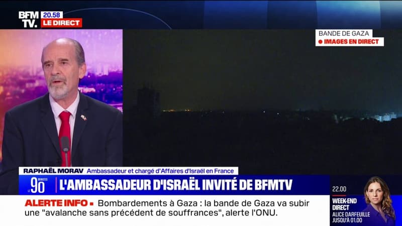 Raphaël Morav, ambassadeur et chargé d’Affaires d’Israël en France: “Quand on parle de questions humanitaires, il ne faut pas oublier que 229 otages sont détenus par le Hamas”