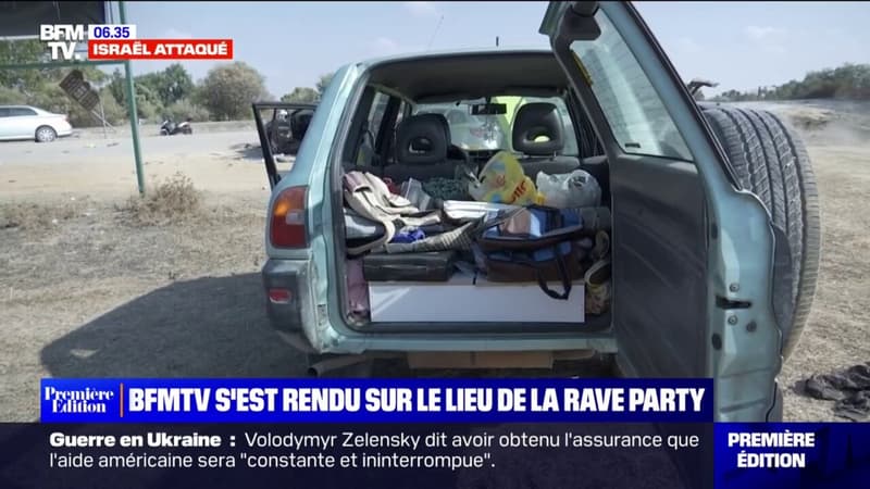 Rave party en Israël: sur place, des familles cherchent encore leurs proches