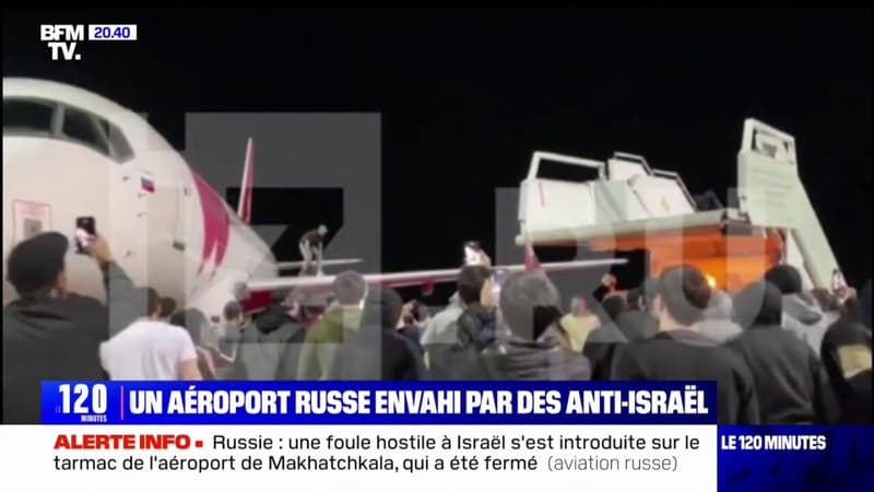 Un aéroport russe envahi par des manifestants anti-Israël, après l’atterrissage d’un vol en provenance de Tel-Aviv