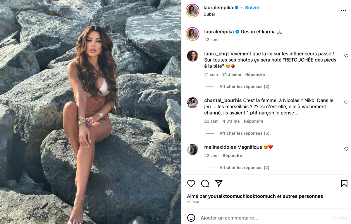 Laura Lempika : “psychologiquement assez dur”, elle révèle avoir avorté au début de sa relation avec Nikola Lozina