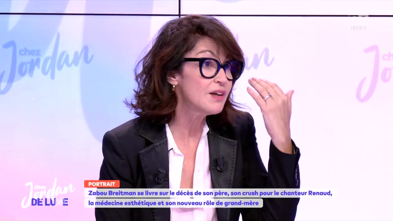 Zabou Breitman : “Y a des choses qu'on enlève…”, elle se livre sur la chirurgie esthétique