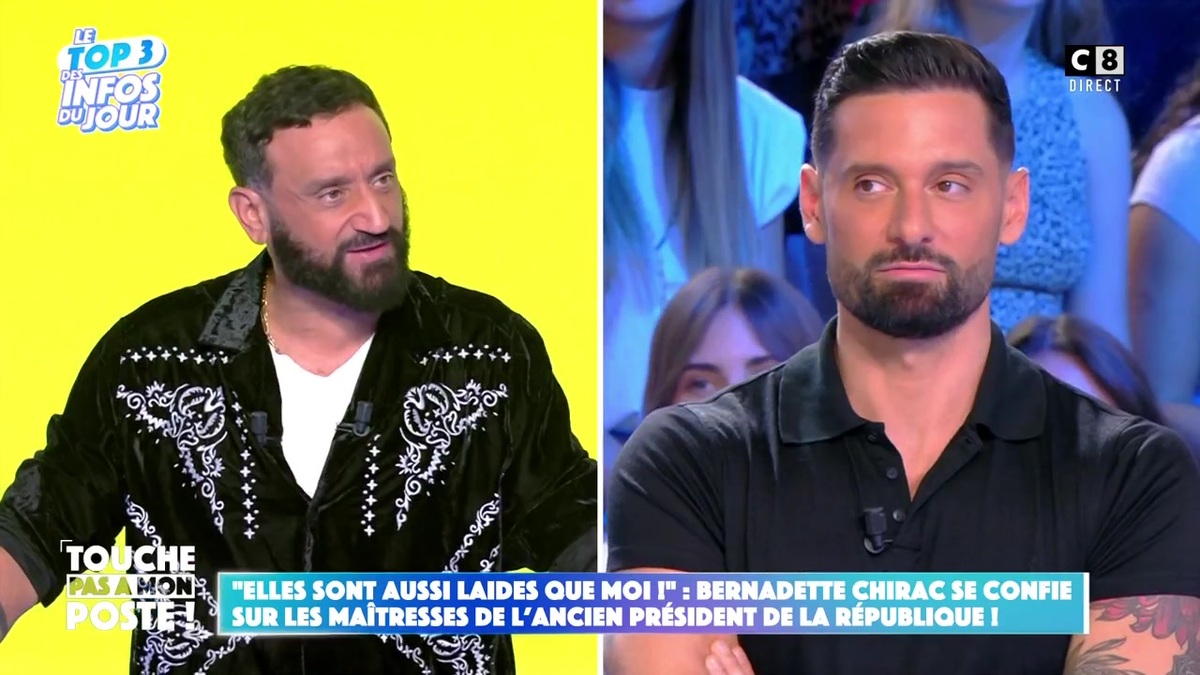 “Quelque chose à se reprocher…” : Cyril Hanouna taquine Hugo Manos, le compagnon de Laurent Ruquier reste coi