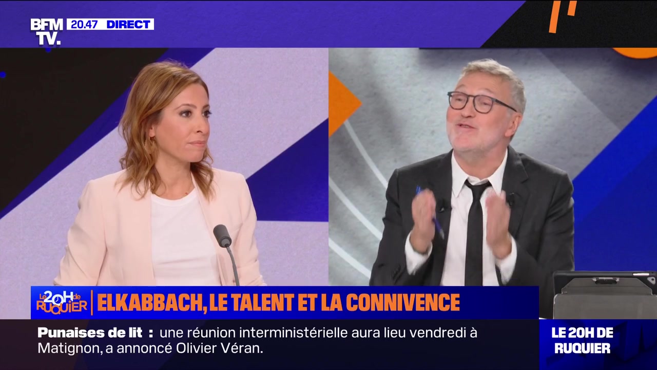 Laurent Ruquier “ravi de revoir” Léa Salamé : leurs retrouvailles inattendues sur BFMTV