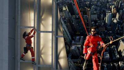 Jared Leto grimpe au sommet de l’Empire State Building pour annoncer sa tournée mondiale