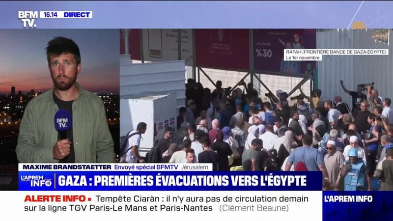 Bande de Gaza: des dizaines de blessés palestiniens et des étrangers évacués
