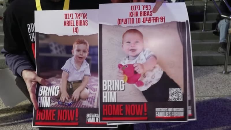 “C’est eux les ennemis du Hamas?”: mobilisation en Israël pour demander la libération de deux enfants otages