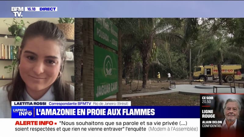 Canicule au Brésil: l’Amazonie en proie aux flammes