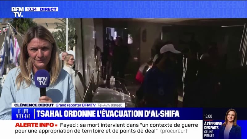 Conflit Israël/ Hamas: Tsahal ordonne l’évacuation de l’hôpital Al-Shifa