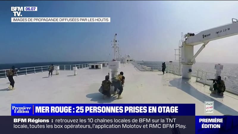 Des rebelles Houtis attaquent un navire en mer Rouge, appartenant à un Israélien