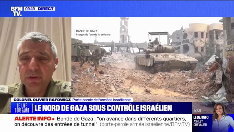 “Il y aurait au moins 2000 terroristes éliminés”: un porte-parole de l’armée israélienne s’exprime sur BFMTV