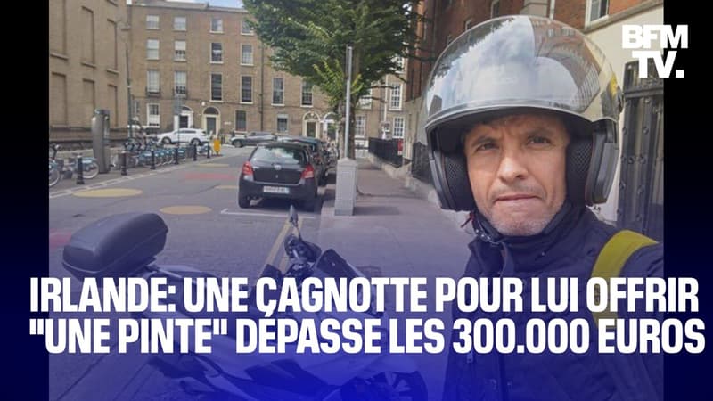 Irlande: la cagnotte pour offrir “une pinte” au héros brésilien de Dublin dépasse les 300.000 euros