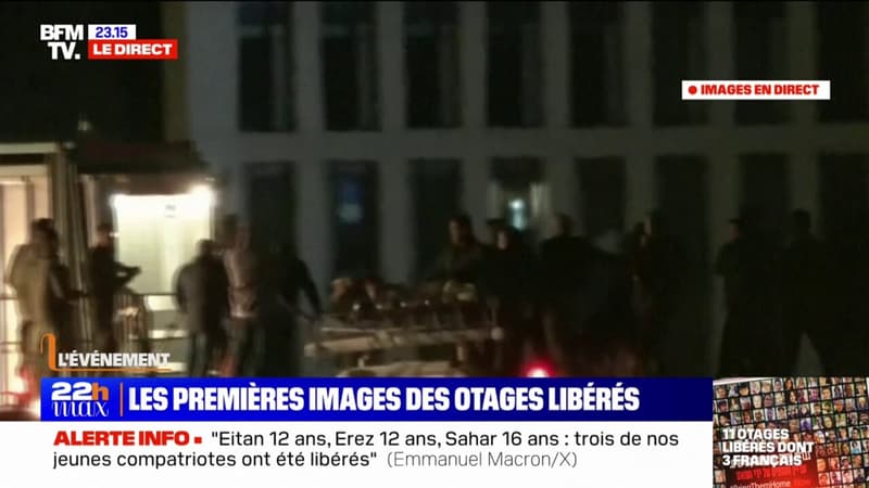 Israël: arrivée à Tel-Aviv d’un premier groupe d’otages libérés par le Hamas ce lundi