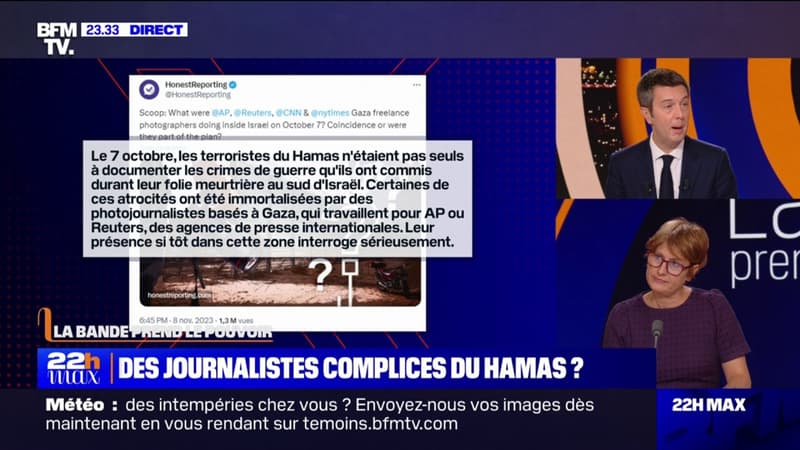 LA BANDE PREND LE POUVOIR – Des journalistes complices du Hamas?