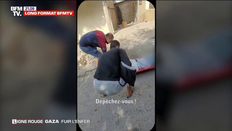 LIGNE ROUGE – “Portez-le, il respire encore”: Quand les habitants du nord de Gaza quittent leur quartier sous la menace des tirs