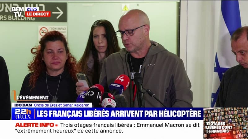 “Nous sommes extrêmement émus”: La réaction de l’oncle de Sahar et Erez Kalderon, ex-otages franco-israéliens, à leur libération par le Hamas