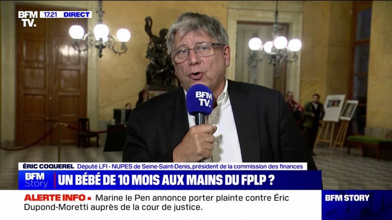 Otages à Gaza: “Nous n’avons aucun lien avec le FPLP”, affirme  Éric Coquerel (LFI)