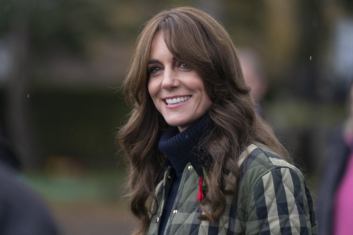Kate Middleton décontractée en vert : pour son grand retour public, elle matche son look avec le prince William
