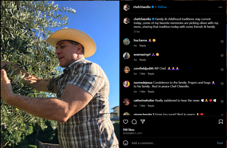 Michael Chiarello : la cause de la mort soudaine du célèbre chef dévoilée