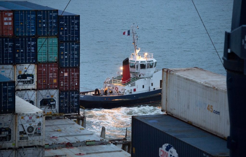 Finistère : Evacuation de l’équipage d’un cargo en difficulté