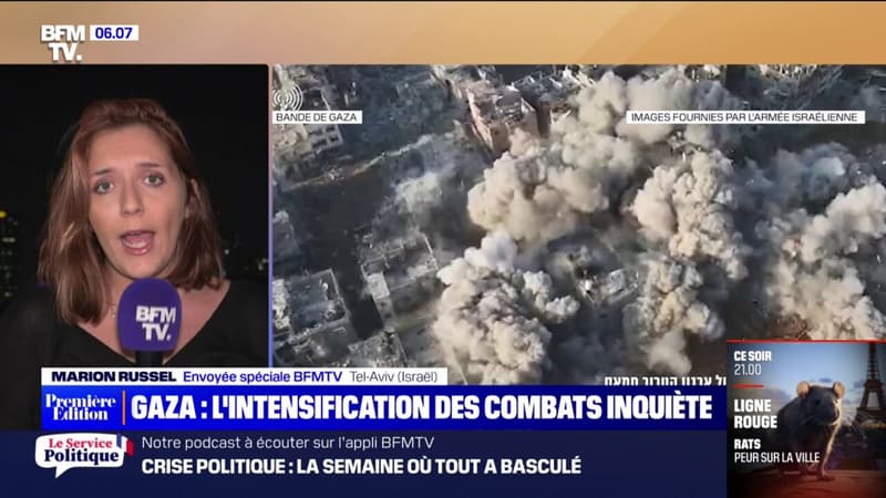 À Gaza, l’intensification des combats inquiète