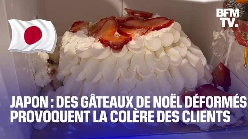 Au Japon, une affaire de gâteaux de Noël “effondrés” vire au scandale national