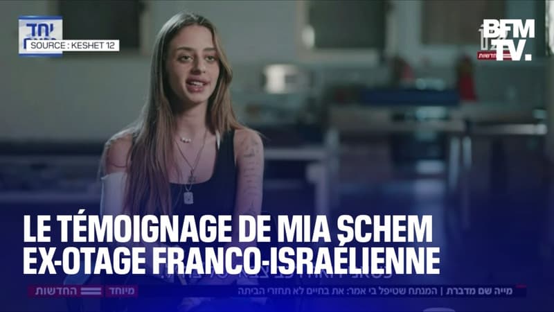 “C’était mon rêve de rentrer”: Mia Schem, ex-otage franco-israélienne raconte sa détention à Gaza