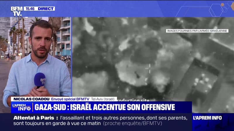 Dans le Sud de la bande de Gaza, l’armée israélienne accentue son offensive