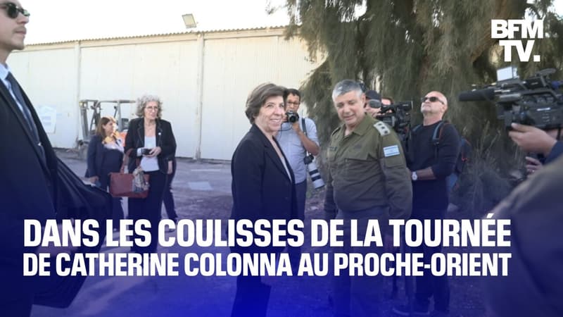 Dans les coulisses de la tournée de Catherine Colonna au Proche-Orient