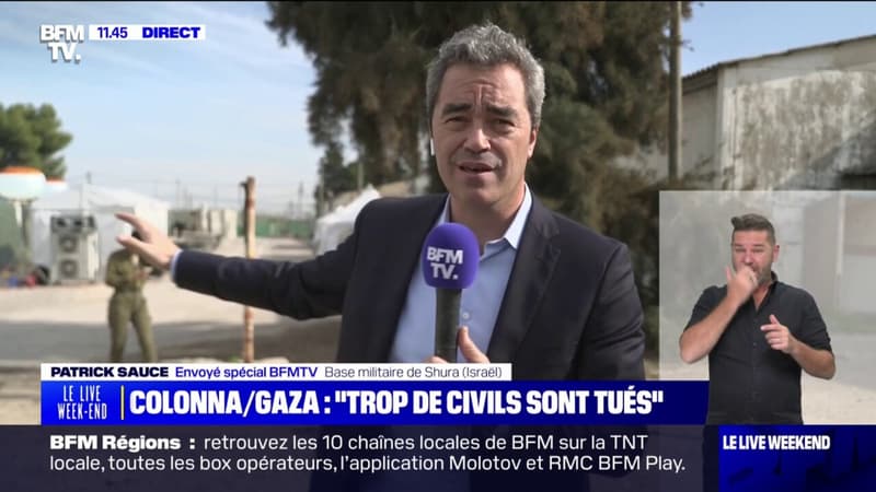 Gaza: “Trop de civils sont tués” déclare Catherine Colonna lors de sa tournée au Proche-Orient
