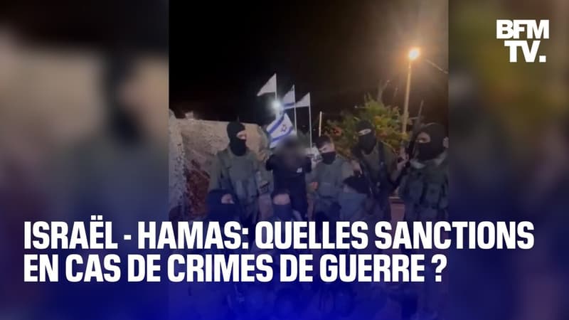 Israël-Hamas: quelles sont les sanctions encourues en cas de crimes de guerre?