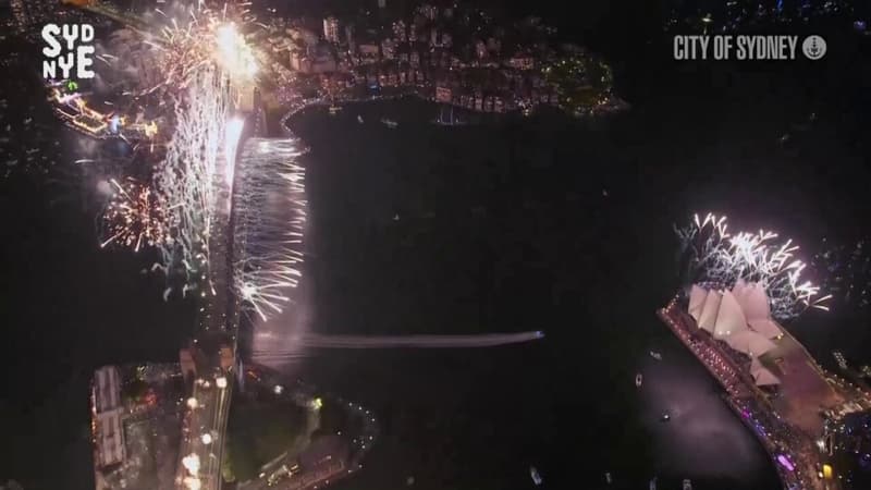L’Australie entre à son tour en 2024: les images des festivités à Sydney
