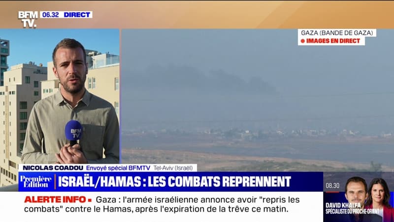 L’armée israélienne annonce avoir “repris les combats” contre le Hamas
