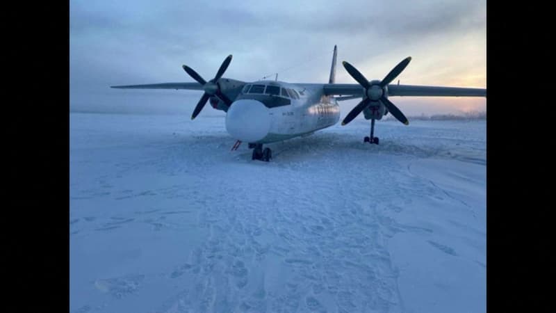 Après une “erreur de pilotage”, un avion russe atterrit sur un fleuve gelé