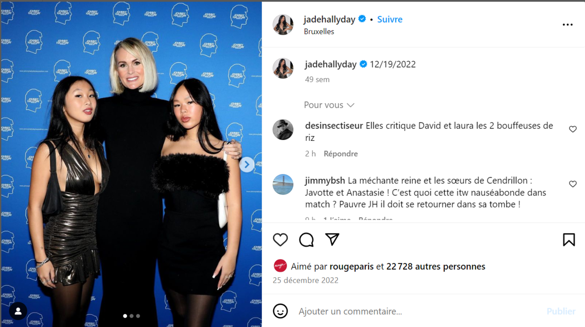 “C’est maman qui nous grondait” : Joy Hallyday sans tabou sur l’éducation inculquée par Johnny et Laeticia