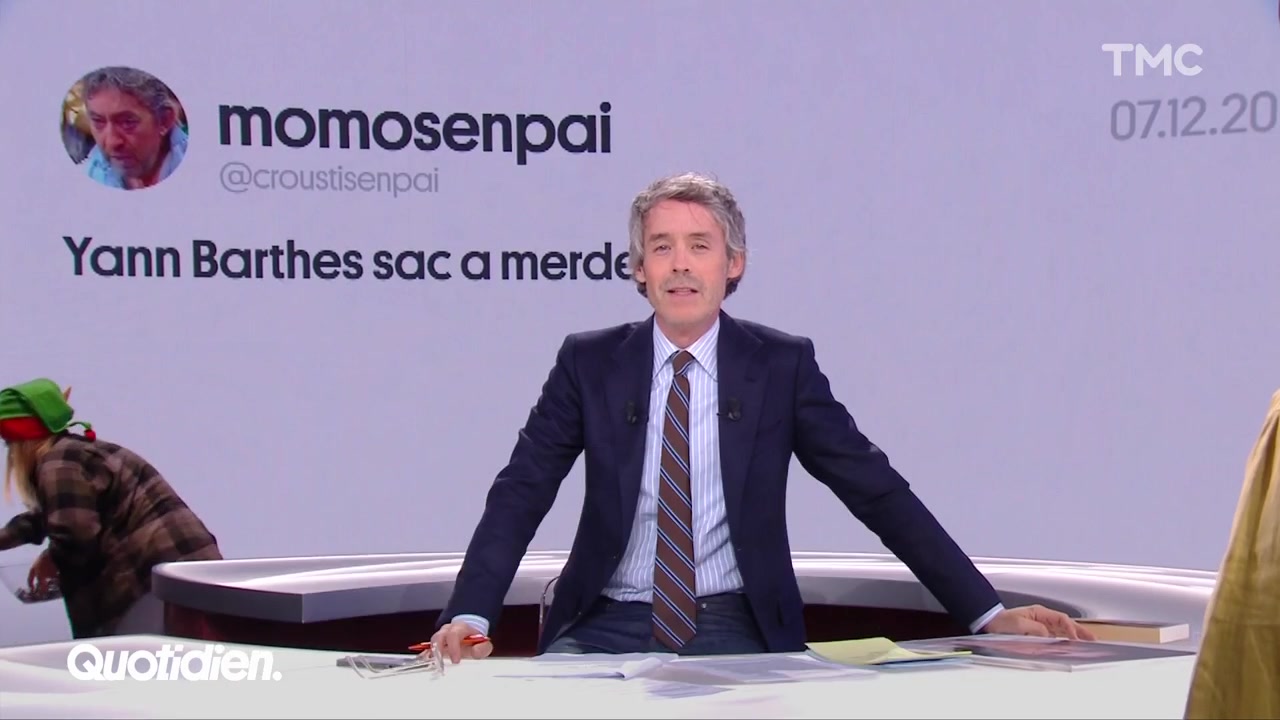 “Je suis un sac à m****” : Yann Barthès lance Quotidien sur un ton grinçant et fait une annonce retentissante
