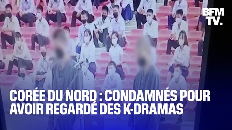 Corée du Nord: des images montrent deux adolescents condamnés à 12 ans de travaux de forcés pour avoir regardé des K-dramas