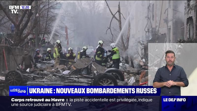 Des frappes massives russes se sont abattues sur l’Ukraine ces deux dernières nuit